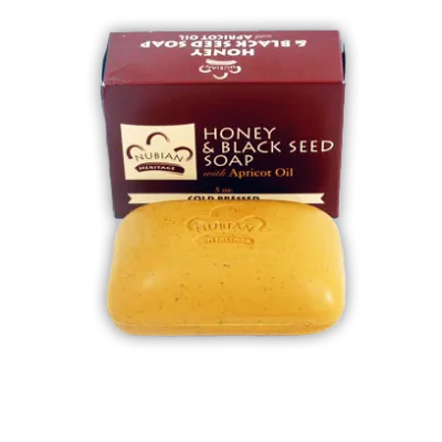 Honey & Black Seed Soap with Apricot Oil - Nubian Heritage