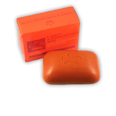 Carrot & Pomegranate Soap - Nubian Heritage