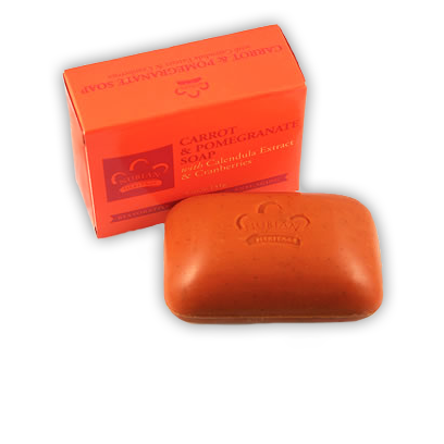 Carrot & Pomegranate Soap - Nubian Heritage