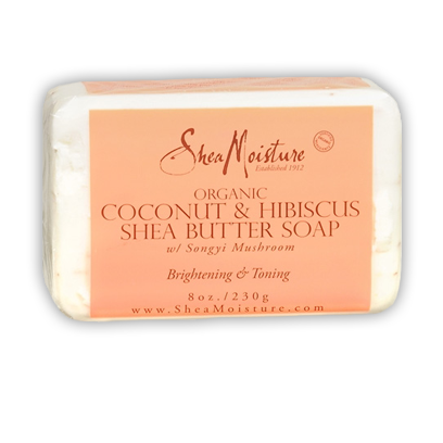 Organic Coconut and Hibiscus Shea Butter Soap - Shea Moisture