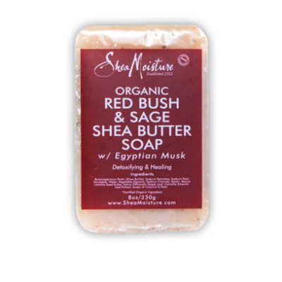Organic Red Bush & Sage Shea Butter Soap - Shea Moisture