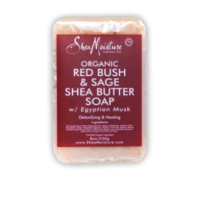 Organic Red Bush & Sage Shea Butter Soap - Shea Moisture