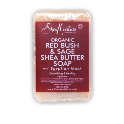 Organic Red Bush & Sage Shea Butter Soap - Shea Moisture
