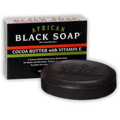African Black Cocoa Butter Soap