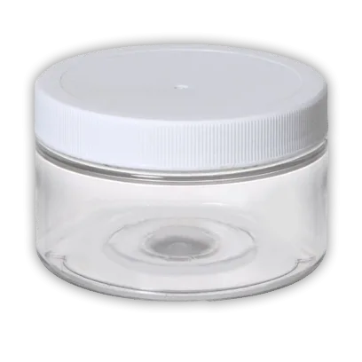 B-216 4 oz PET Round Plastic Jar