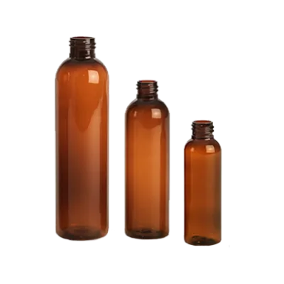 Amber Plastic Bottles