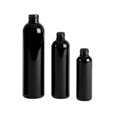 Black Plastic Bottles