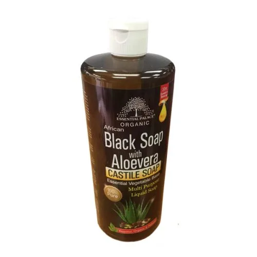 Black Soap Castile Soap with Aloe Vera