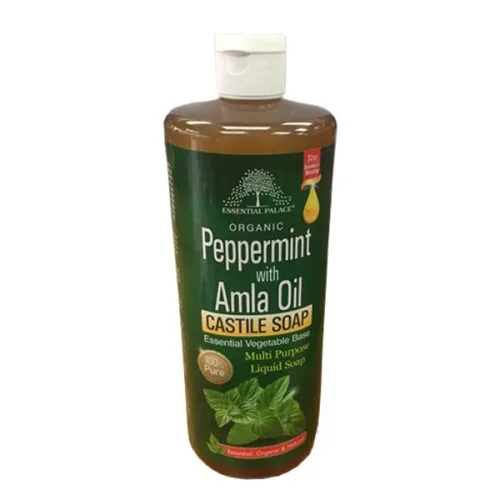 Peppermint Castile Soap with Amla Oil