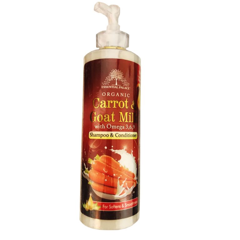 Carrot and Goat Milk Shampoo and Conditioner