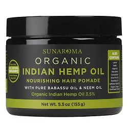 Organic Indian Hemp Oil Hair Pomade